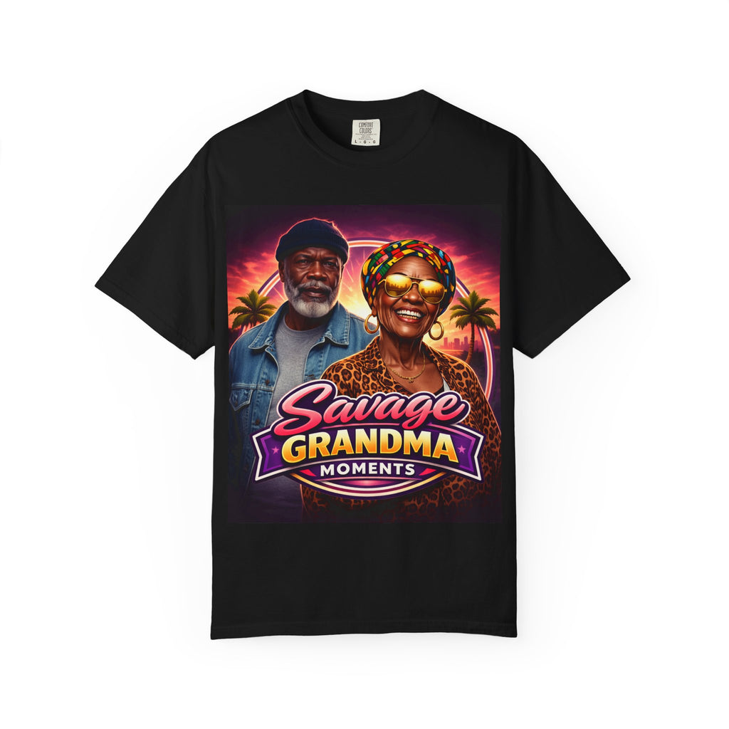 Savage Grandma Moments T-Shirt — Retro Graphic Tee